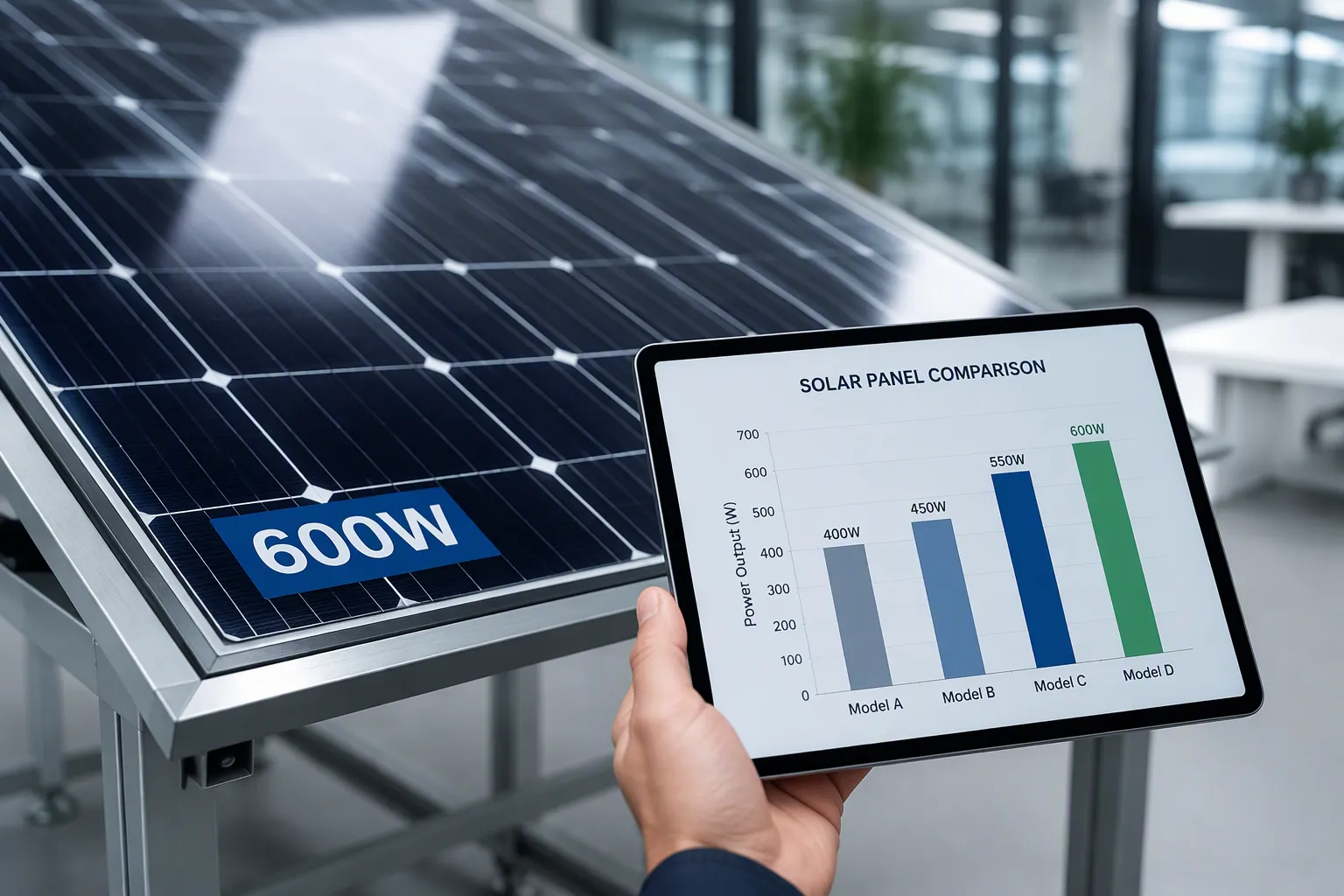Vergelijking van fabrikanten van 600W zonnepanelen tot 2026